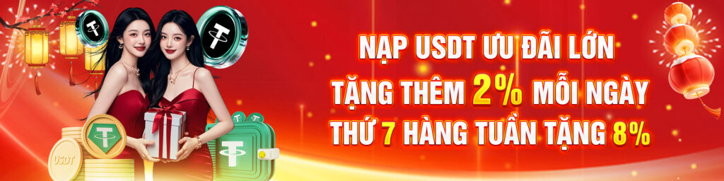 Nạp USDT thưởng lớn